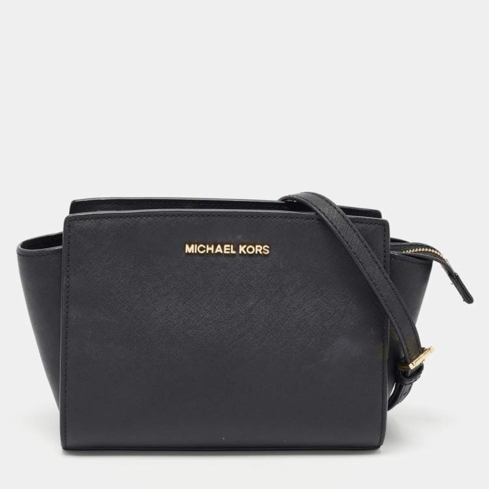 NWOT Michael Kors Saffiano Mini Leather Crossbody Bag